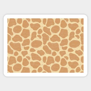 Giraffe Fur Pattern Sticker